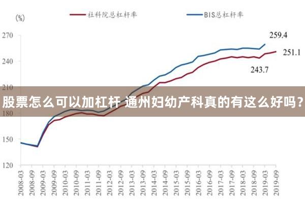 股票怎么可以加杠杆 通州妇幼产科真的有这么好吗？