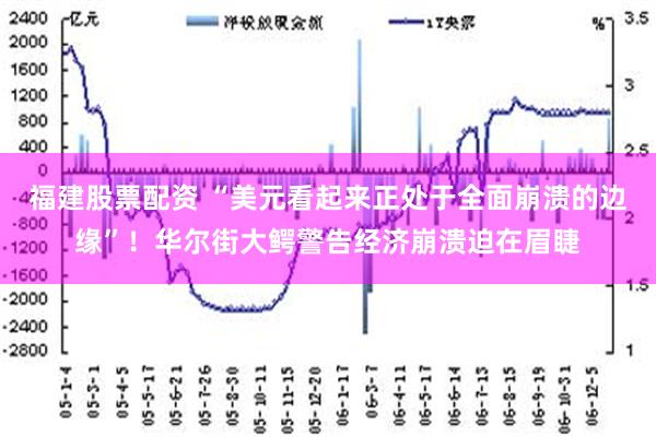 福建股票配资 “美元看起来正处于全面崩溃的边缘”！华尔街大鳄警告经济崩溃迫在眉睫